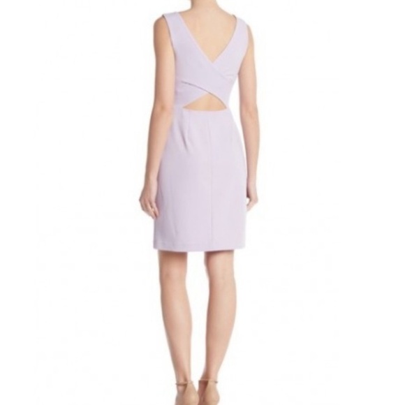 Betsy Johnson sleeveless criss-cross back dress - Picture 2 of 7